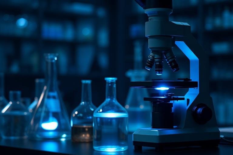 Laboratory industry using industrial gases